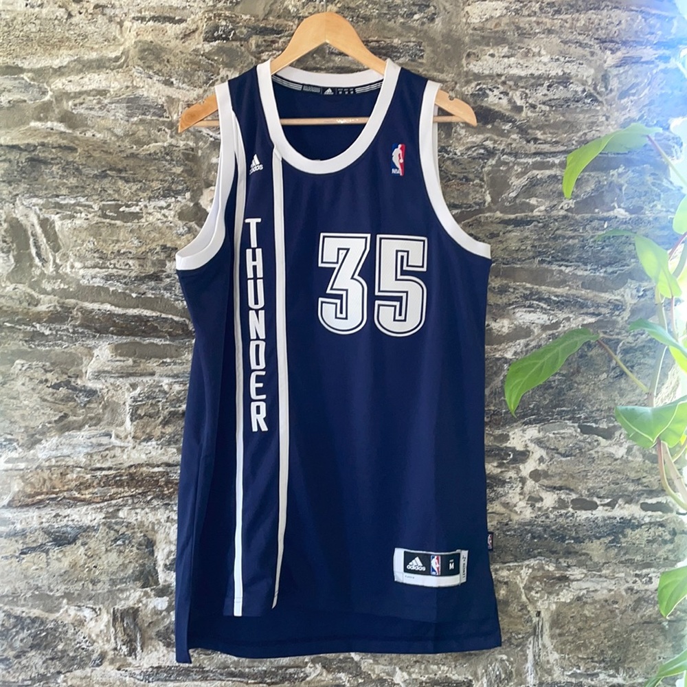 2012 adidas Swingman Oklahoma City Thunder #35 Kevin Durant Jersey - Size Medium
